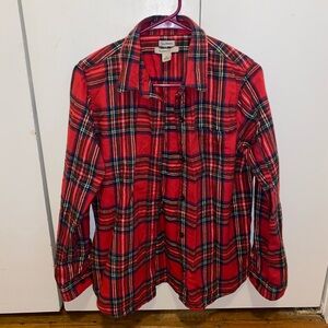 L.L. Bean Red Flannel